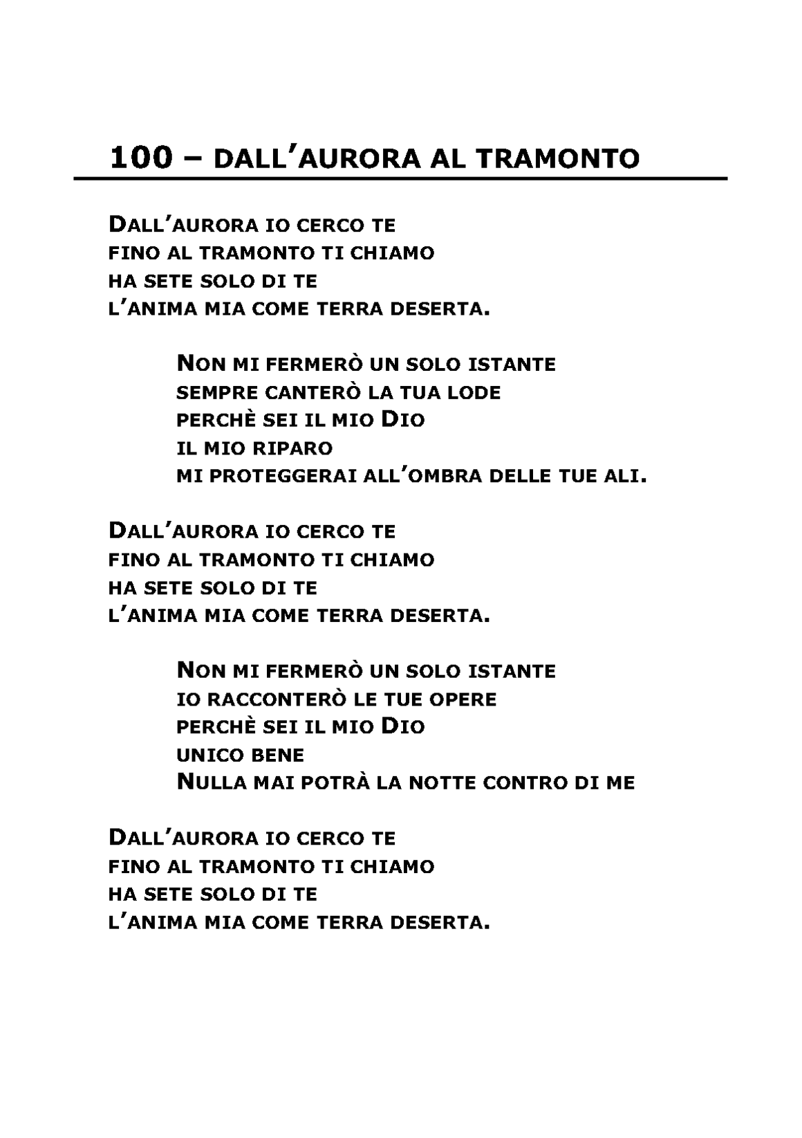 Canto 100